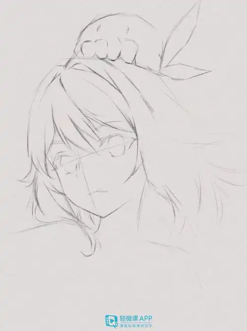 动漫二次元人物素描过程步骤,不要错过哦!|绘画|艺术_网易订阅