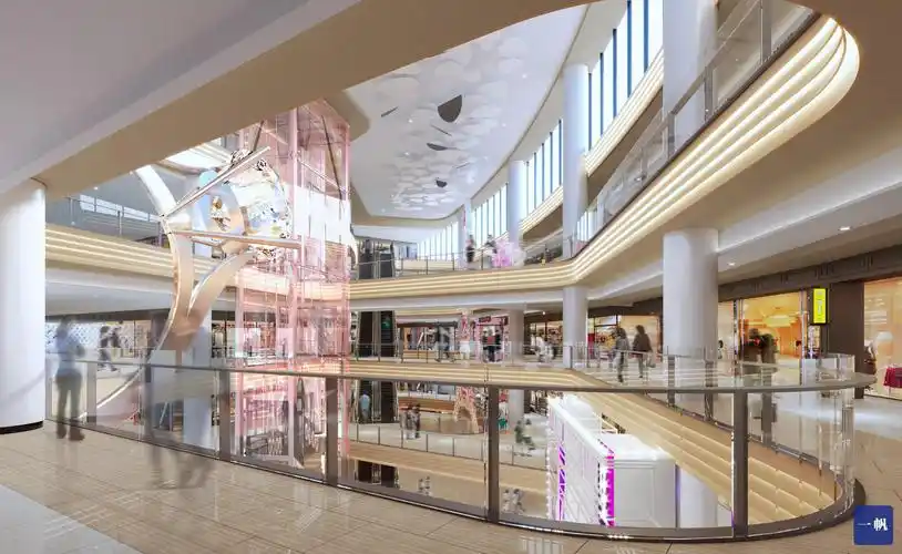 一帆设计 | 商场效果图案例 - 效果图交流区-建e室内设计网