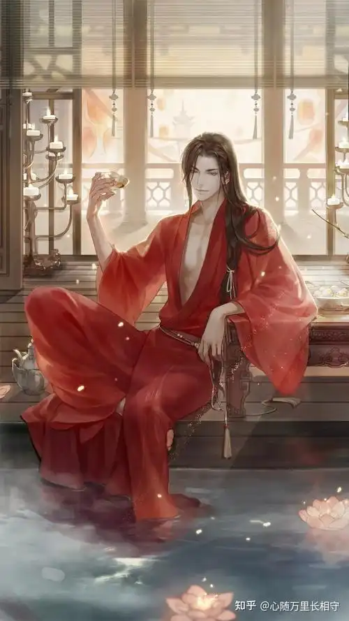 有古风红衣少年郎的图片吗