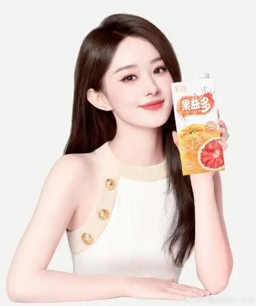 汇源果肉多品牌代言人赵丽颖##赵丽颖出道十八周年##乔木扶疏十八年