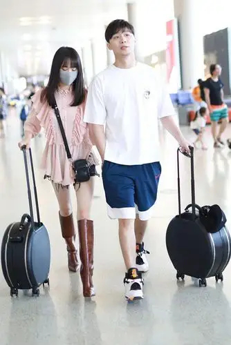 特馨慧雪明星同款女女儿们的a恋爱郑a爽同款粉色荷