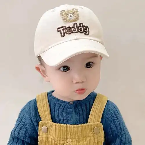 美泽明儿童鸭舌帽夏季适合13岁小男孩戴的薄款可爱遮阳帽小童宝宝款