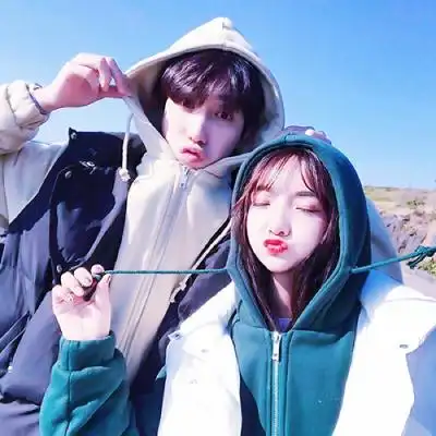 情侣头像真人双人两张配对绝对是本月极品独一无二的