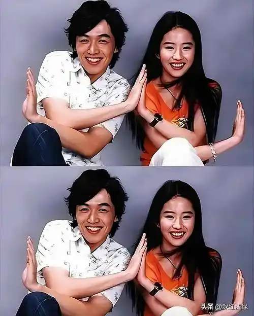 17岁刘亦菲与22岁胡歌对比, 曾经的胡歌是否还未毁容, 两人青春模样