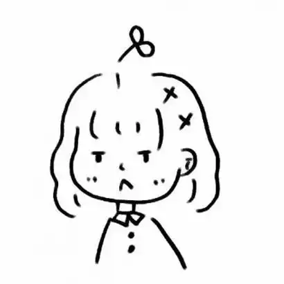 抖音简笔画ins女孩头像可爱女孩头简笔画头像高清手绘的抖音上q版小