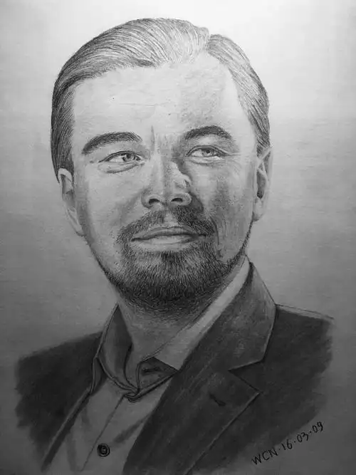 继续画我的小李子!