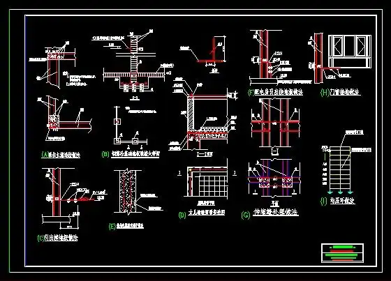 防雷接地大样图_co土木在线图纸下载