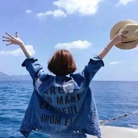 好看的女生背影头像之短发女孩我来兑现承诺啦