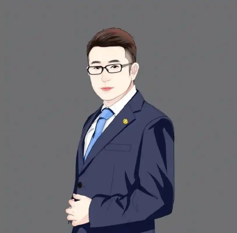 高端商务风动漫手绘头像,成熟男士专用 高端商务风动漫手绘头像,适合