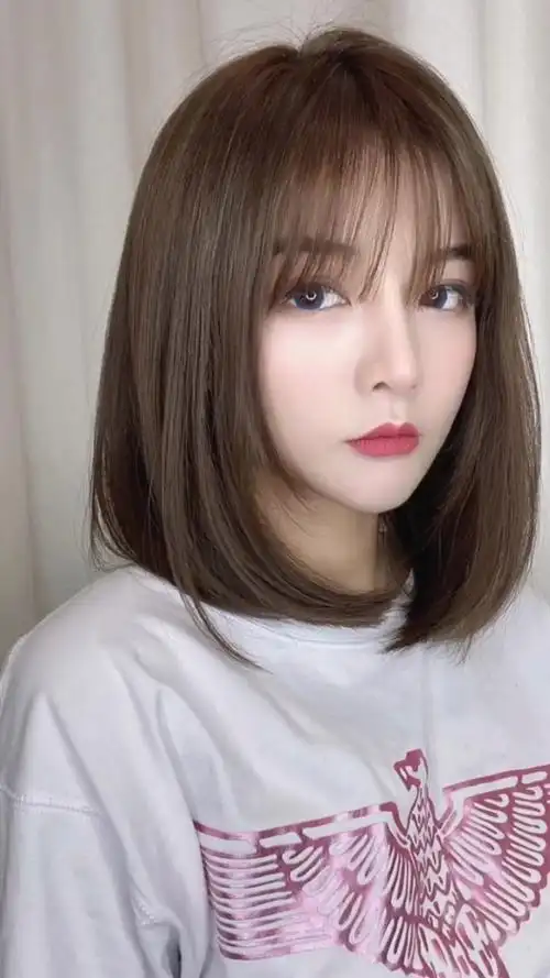 气垫烫做头发減龄瘦脸显脸小 渏约温柔显气质造型烫修饰脸型修容发型