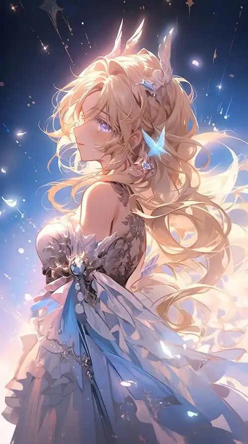 二次元壁纸,优雅美丽的公主们