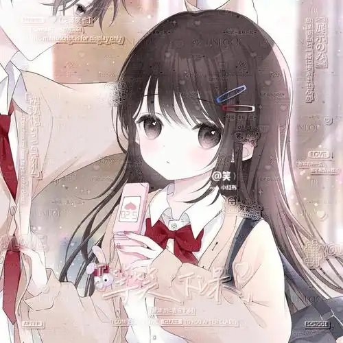 原创头像  #原创  #私人稿件禁止使用 #原创情侣头像#不可以保存不