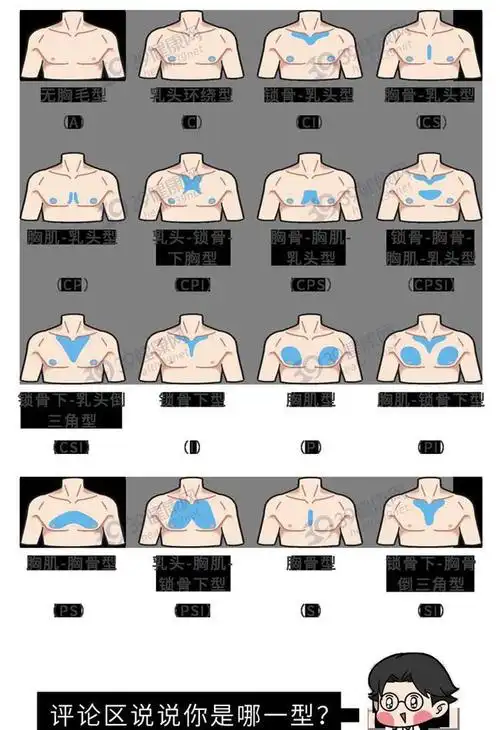 男人胸毛越旺盛代表生理能力越强一组图解释清答案让人意外