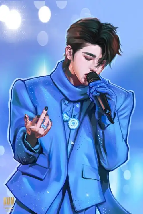 会#与光共舞镌写克莱因蓝的梦幻光耀相辉构筑极致曼妙的蓝图@蔡徐坤