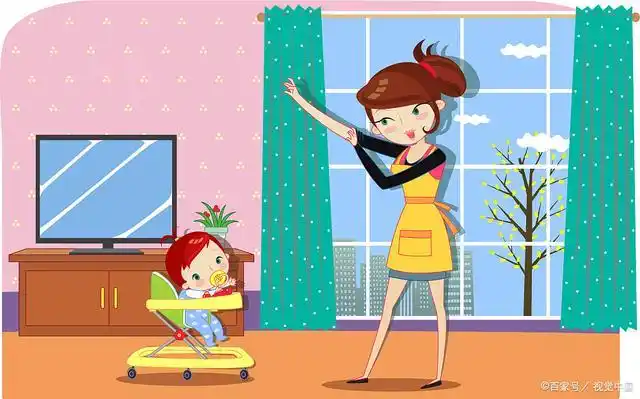 我的勤劳能干的妈妈