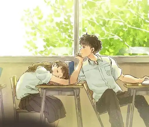 难道这就是传说中的青梅竹马?青涩的爱情美好的回忆!