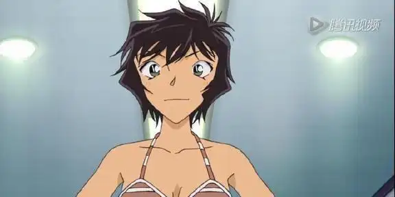 名侦探柯南六大泳装美女服部平次很幸福工藤新一也不差