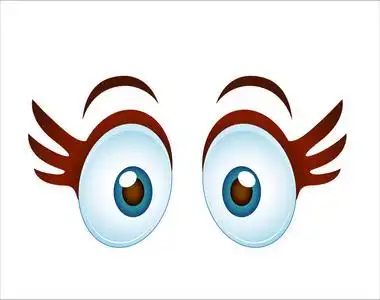 愚蠢的眼睛图片
