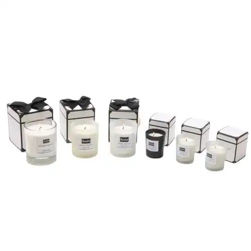 home fragrance glass jar candle scented luxury for women gift -