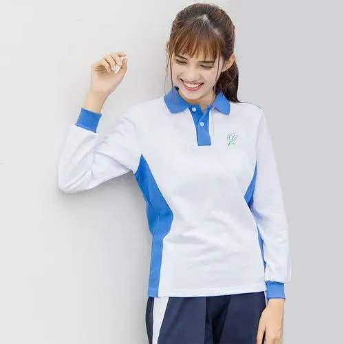 裕达深圳校服短袖中学生女款夏装学院运动服套装校服