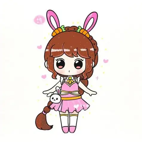 简笔画线稿 画画图斗罗大陆小舞 简笔画教程 萌萌斗罗q版小舞斗罗大陆