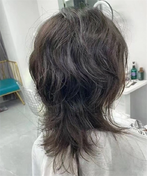 无性别鲻鱼头发型 女生酷帅中短发_非主流发型 - 美发站