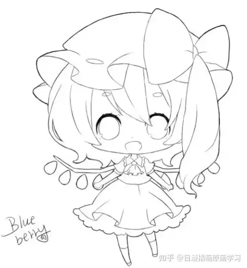 板绘初学者如何练习画线条为什么大佬的画的线稿那么干净流畅附带线稿