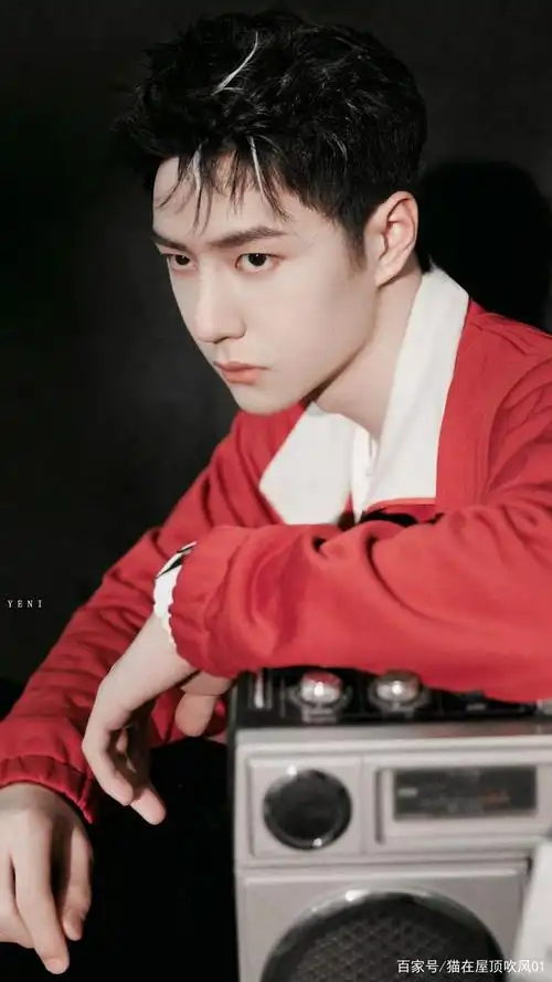 王一博全套红衣太酷了