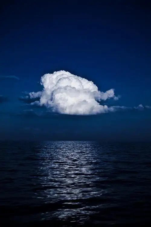 溺于深海壁纸背景素材