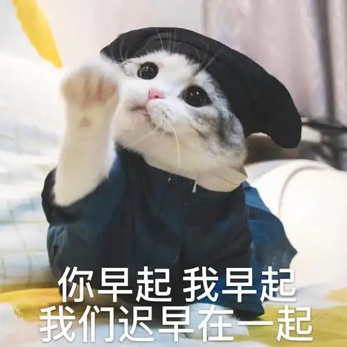 早起我早起我们迟早在一起呆萌可爱gif动图_动态图_表情包下载_soogif