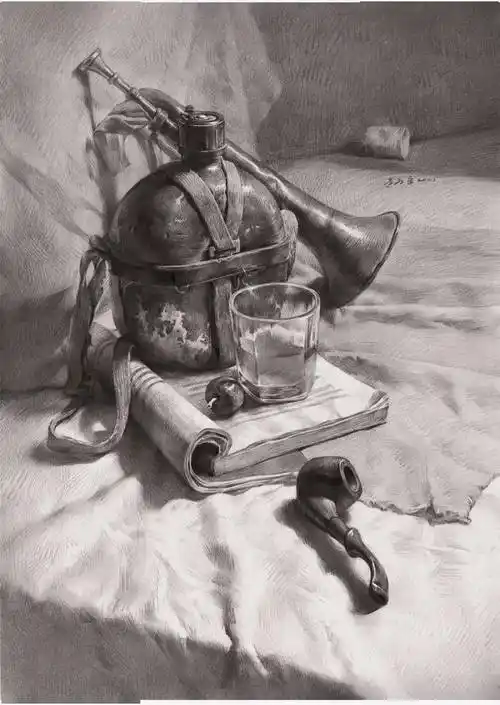 黄智勇《联考状元-素描静物体系》由简入繁,循序渐进.注重观察与尊重