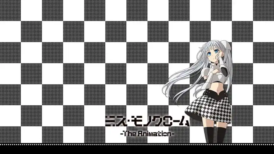 动漫,黑白小姐动漫壁纸图片