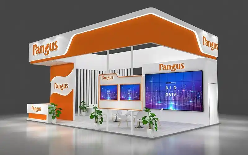 盘古展位效果图设计