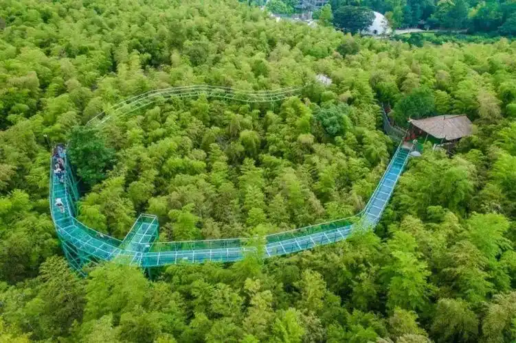 竹尖玻璃栈道