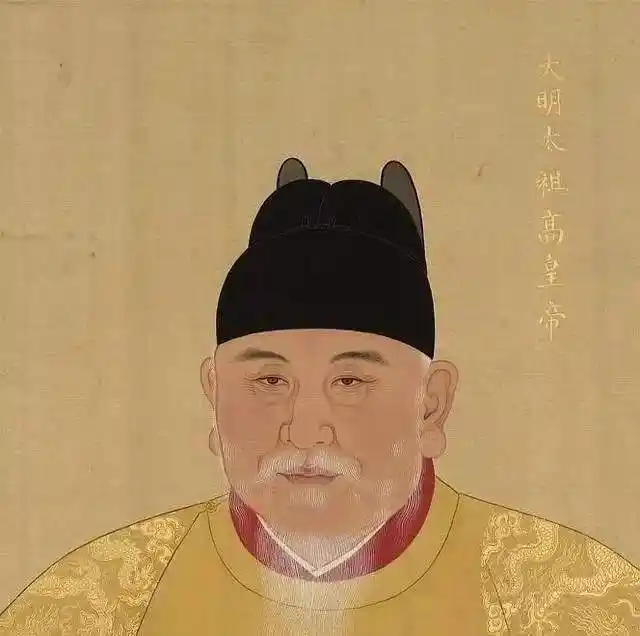 明太祖朱元璋画像