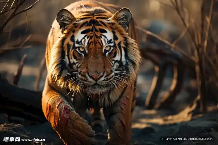 老虎 摄影图__野生动物_生物世界_摄影图库_昵图网nipic.com