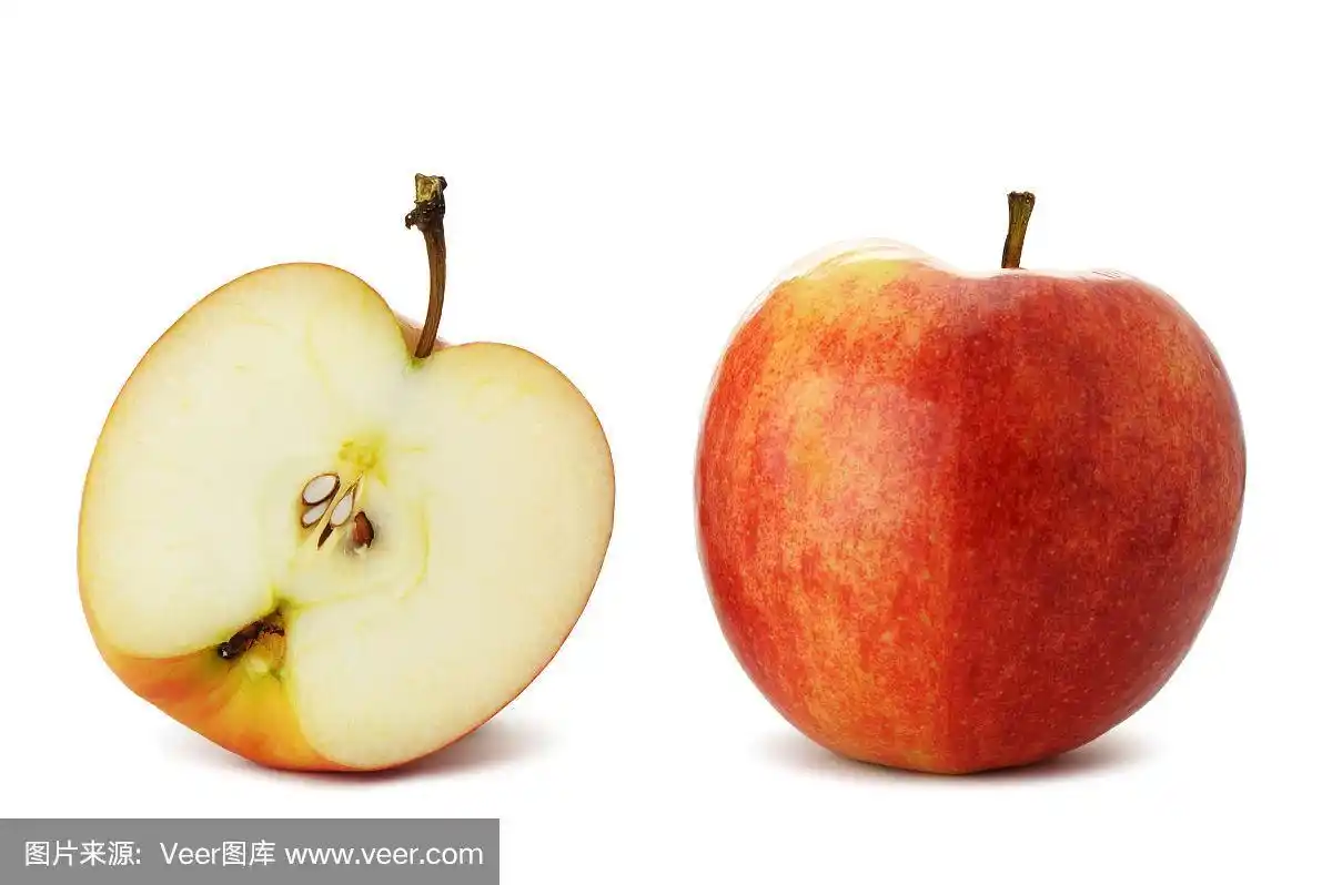 切好的整个苹果