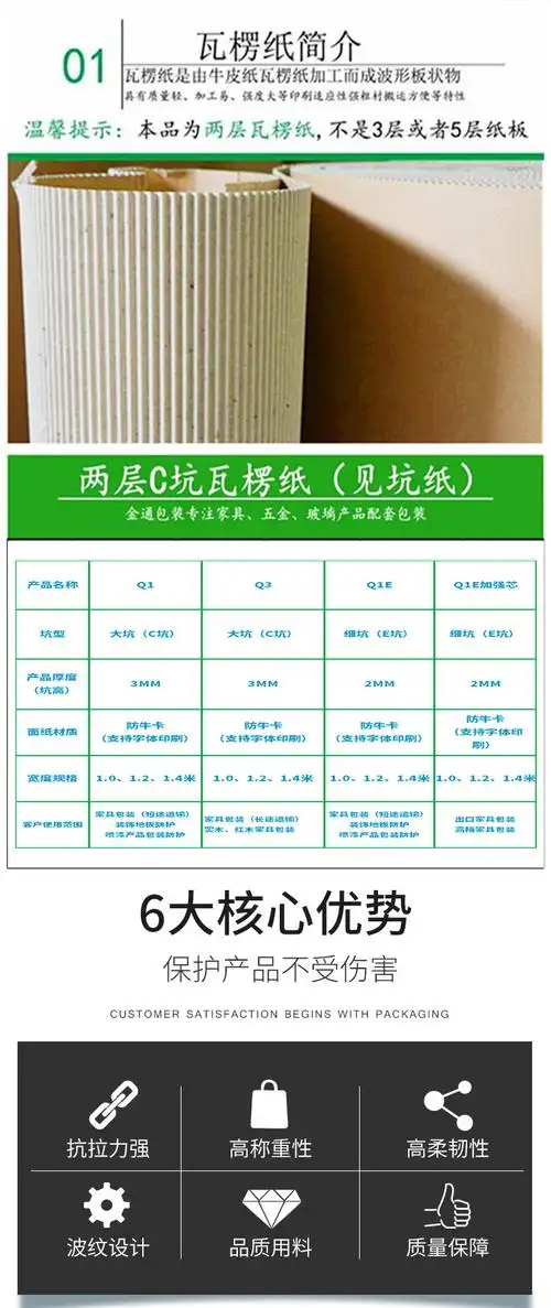 东莞深圳广州销售瓦楞纸家具包装纸皮见坑纸包装材料印刷瓦楞纸