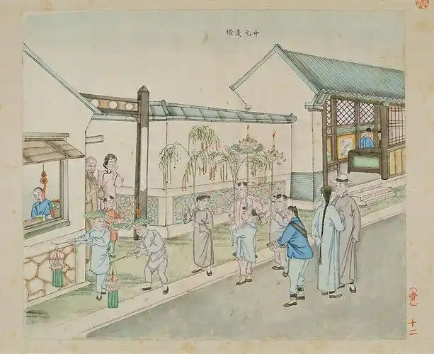 一个日本人,用117幅画,记录消失的中国风俗