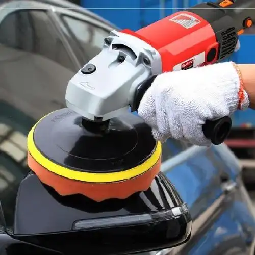 美容车蜡封釉气动小型漆面美容店手提抛光机手持抛光机