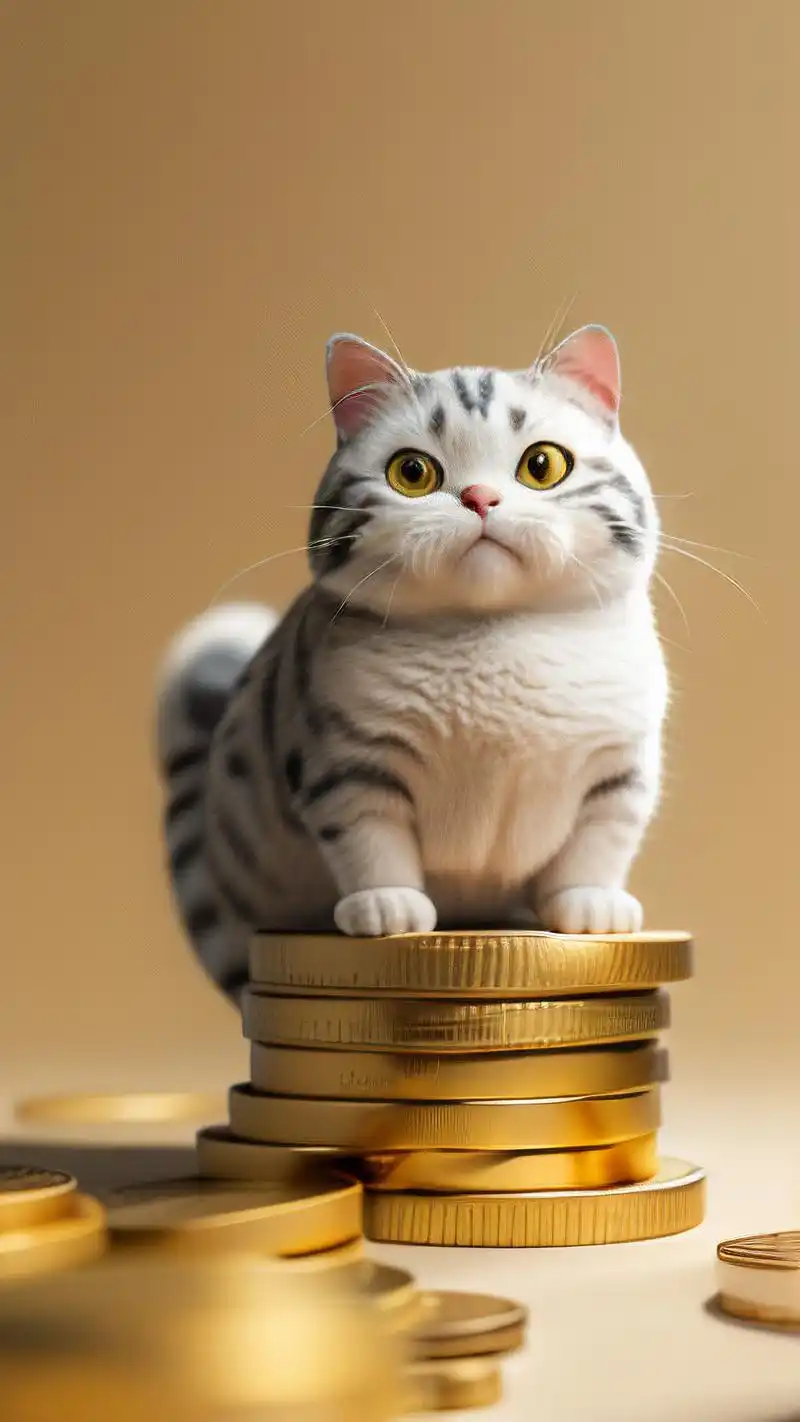 我要发财了!招财猫壁纸快看93