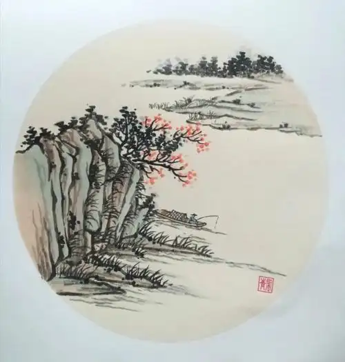 简单易学国画山水