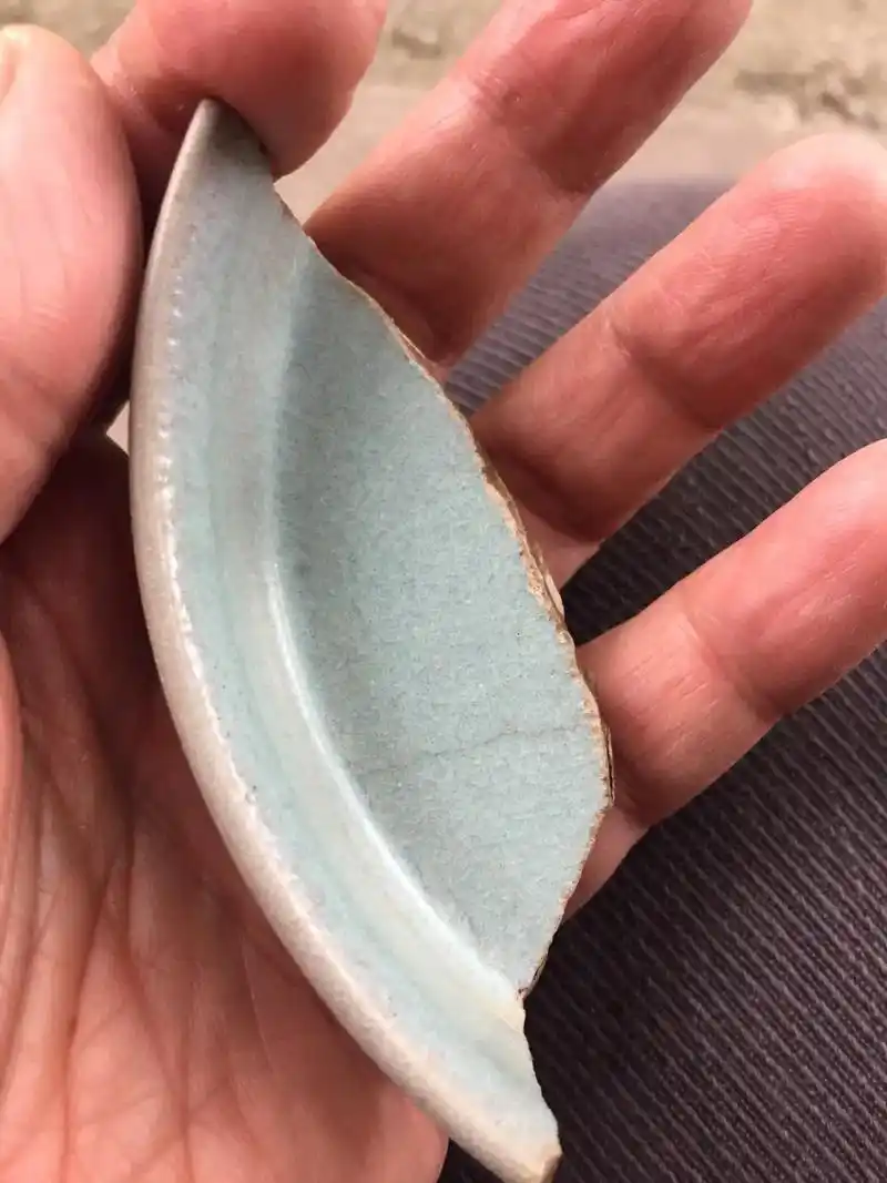 北宋:清凉寺汝窑瓷器残片标本 - 抖音