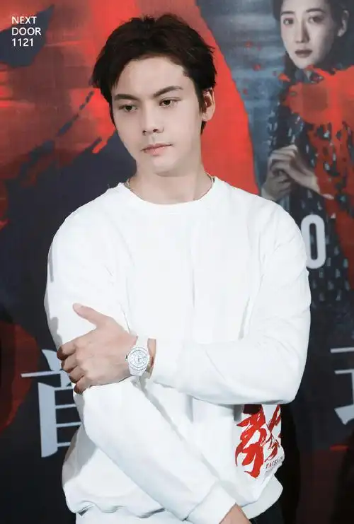 陈伟霆汕头小公园宣传新电影