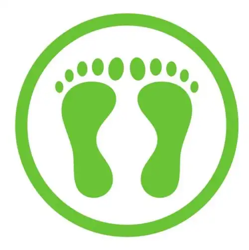 幼儿园地面定点贴站位地贴舞蹈台小学校排队圆形脚丫脚印地板贴纸