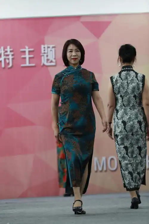 济宁老年大学旗袍秀,时装秀,晚礼服花絮