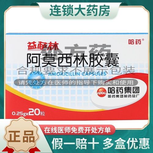 hpgc/哈药 益萨林 阿莫西林胶囊 0.
