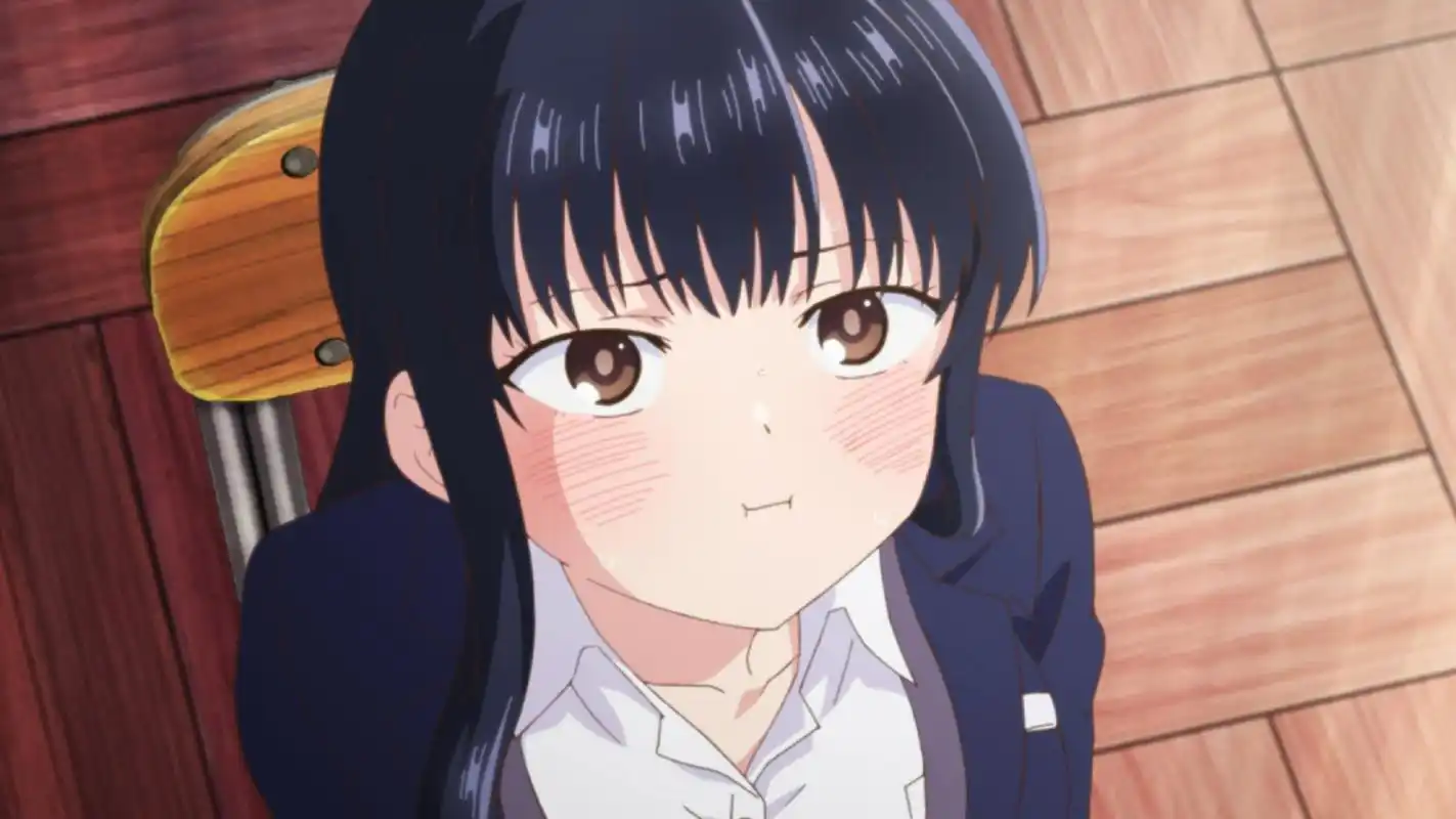 嘟嘴生气的山田杏奈