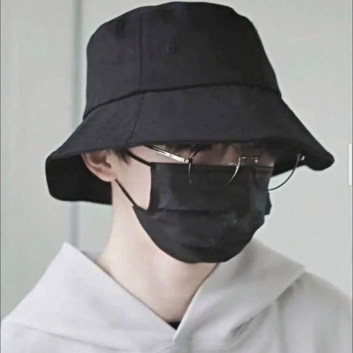 津若防晒帽韩版百搭帽子通用渔夫帽时代少年团同款盆帽马嘉祺帽子ins