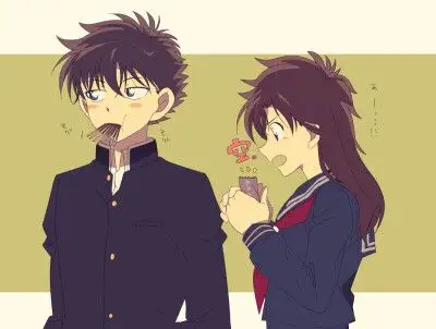 名侦探柯南【怪盗基德与中森青子】